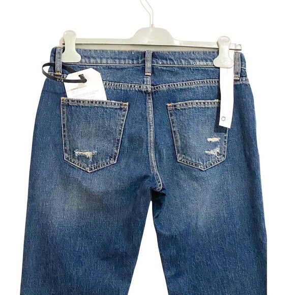 Current/Elliott The Repaired Fling Distressed Crop Jeans size 26, New with Tag - Picture 10 of 16